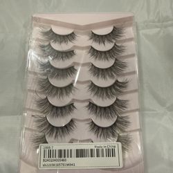 Fox/Cat Eye Sexy Fake Eyelashes - 7 Pairs