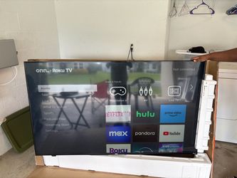 onn. Roku Smart TV Large Screen