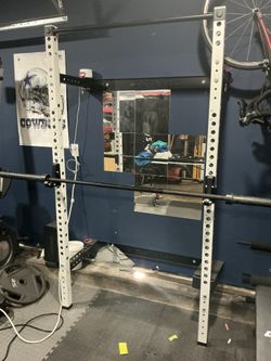 Wall Mounted Squat Rack,