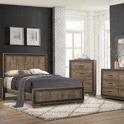 4 Pc Queen Bedroom Set No Credit Needed $10 Down 
