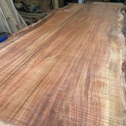 Massive Live Edge Redwood Slabs