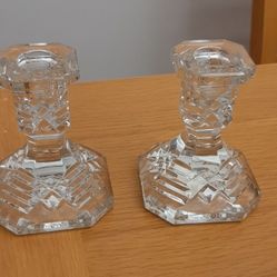 Waterford Lismore 2 piece Candlesticks Holder Set