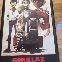 Gorillaz Band Poster G3