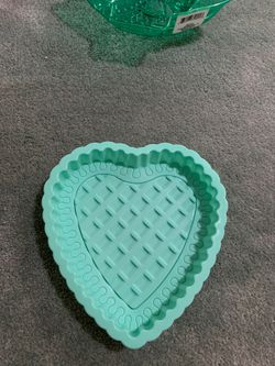 Silicone mold heart shaped $10