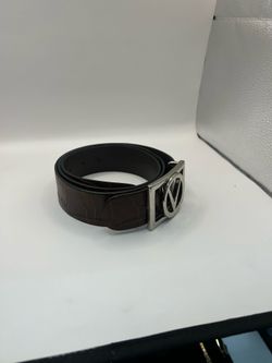🔥 Valentino Garavani Brown Croc Leather Belt 🔥