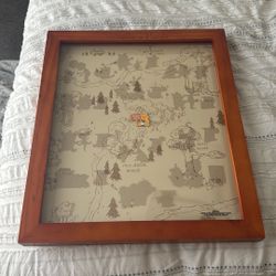 Disney Pin Frame Winnie The Pooh 25 Year Anniversary Of Pins 