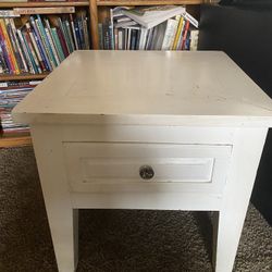 White End Table