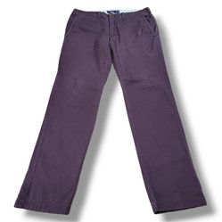 Abercrombie & Fitch Pants Size 32 W32"xL29.5" A&F Skinny Chino Pants Casual Pants Men's Measurements In Description 