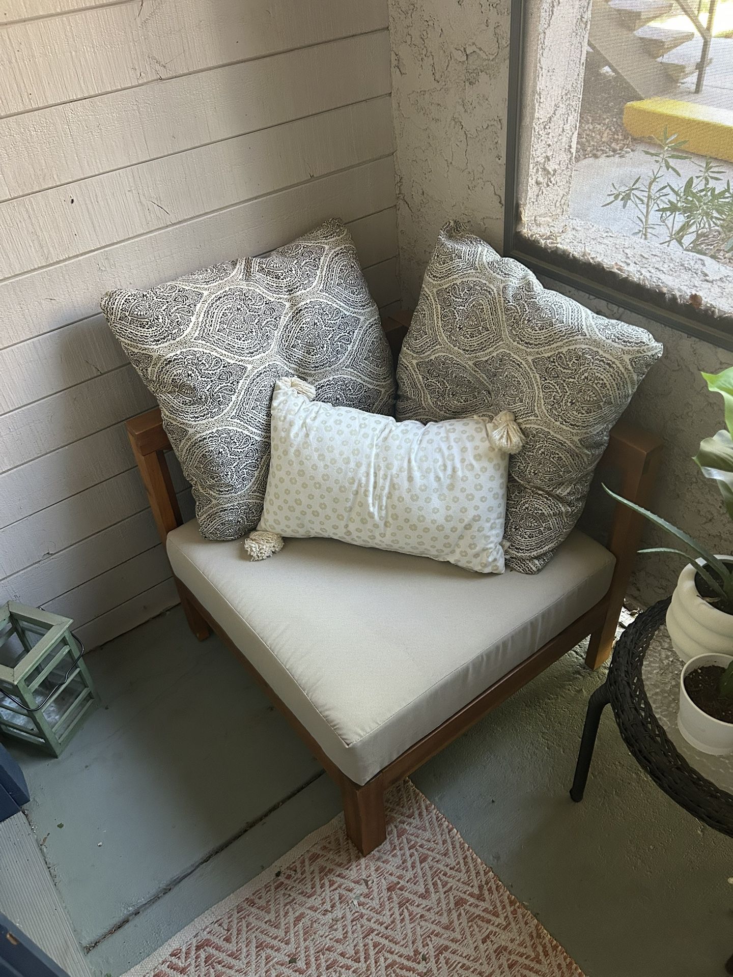 Solid Wood Outdoor Chair