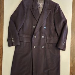 Burberrys' Pure Cashmere Coat Black size L , XL 