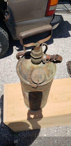 Antique Diener Fire Extinguisher
