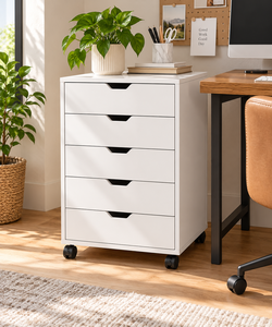 5-Drawer Wood Storage Dresser