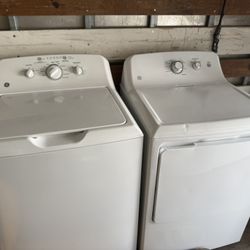 GE Washer & Dryer Lavadora Y Secadora 