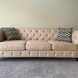BRAND NEW 🌹 GOLD CHESTERFIELD TUFTED SOFA $875!..LOVESEAT $775! !!
