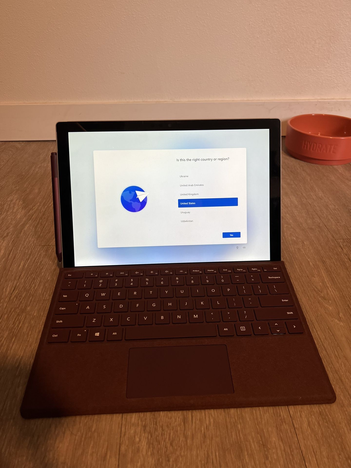 Microsoft Surface Pro 6 with Keyboard and Pen