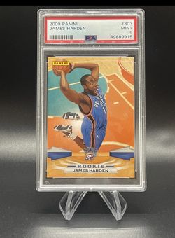 2009 Panini James Harden Rookie Card RC #303 PSA 9 MINT Thunder