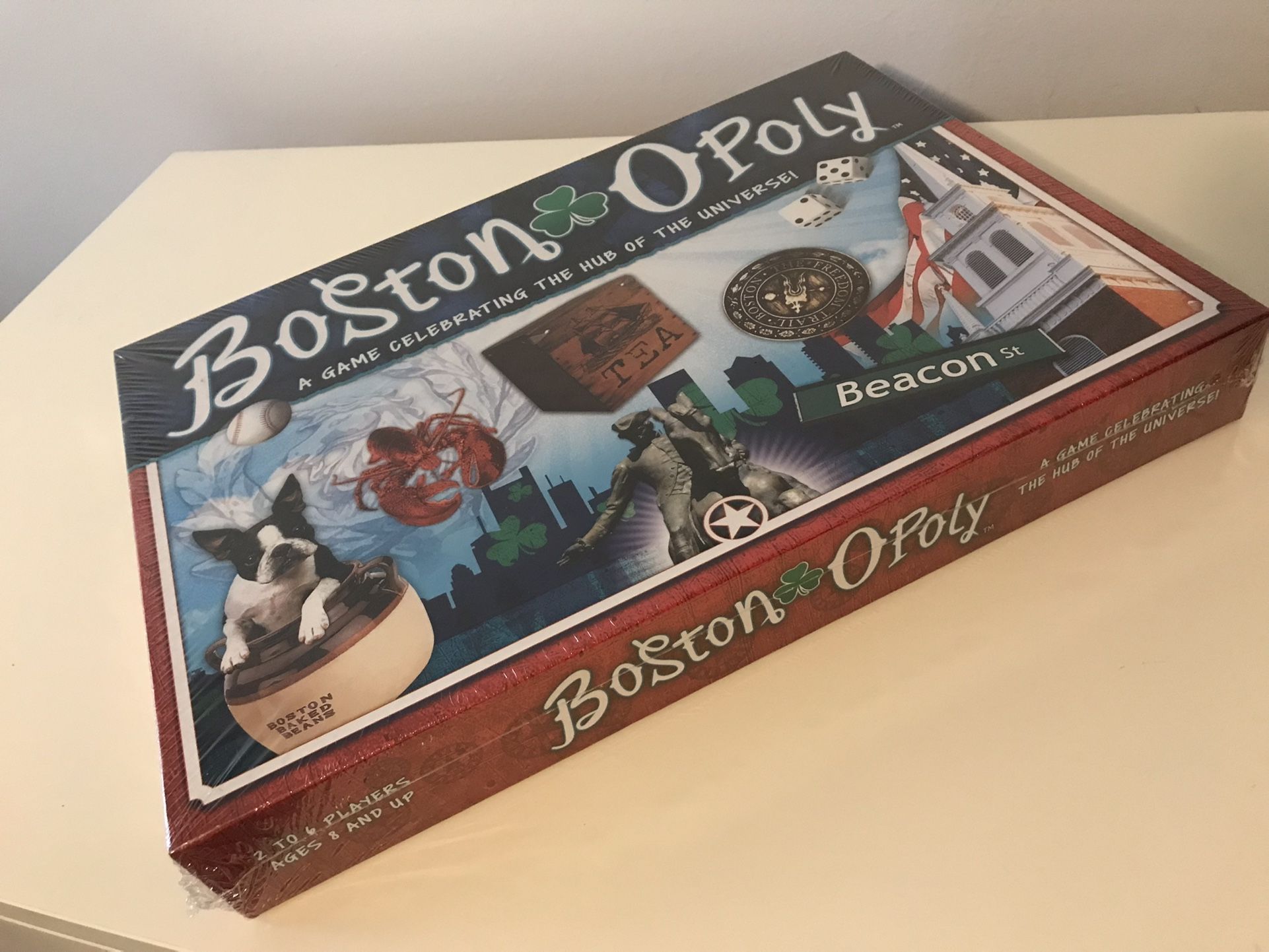Boston Opoly Board Game , Brand New !