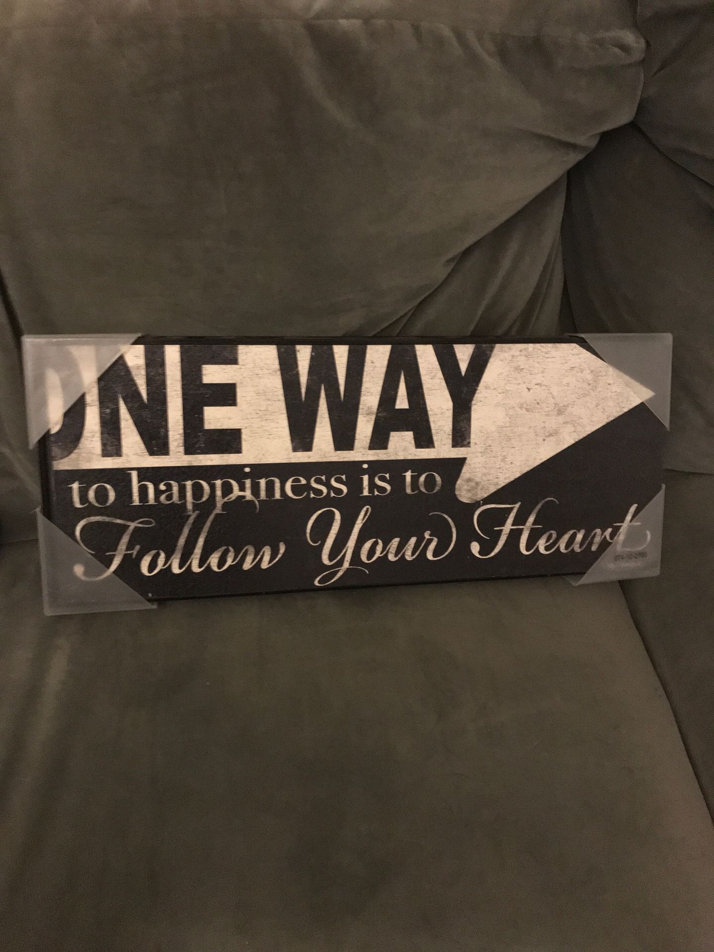 Home Decor - Quoted sign
