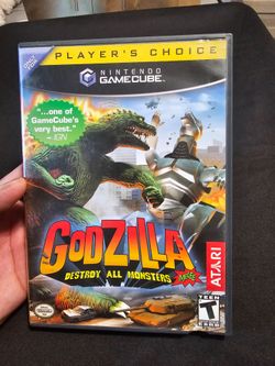 Nintendo gamecube godzilla  destroy all monsters melee