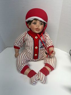 Porcelain Baseball Doll