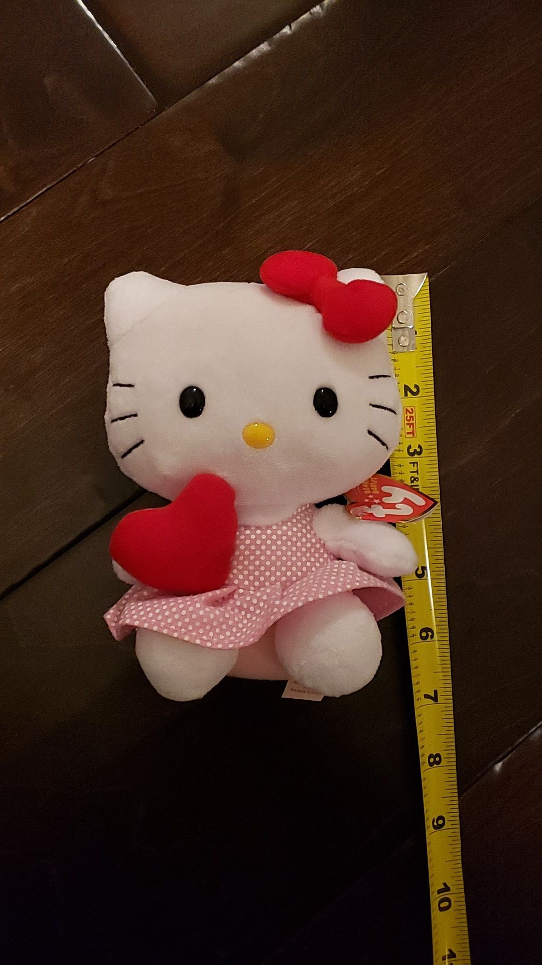 Hello Kitty Ty Doll Stuffed Animal Beanie Baby