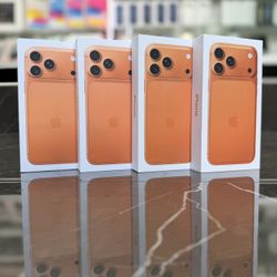 iPhone 17 Pro Max (orange) 256gb, 512gb, 1TB & 2tb ((Take It Home In Payments/ llévatelo a casa en pagos) 