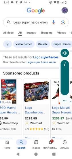 Legos super hero X-men