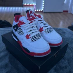Air Jordan 4 Retro OG PS Fire Red 2020 Size 13c