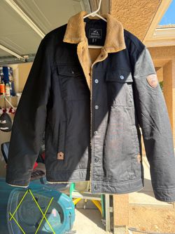 MAGCOMSEN Mens Winter Jacket Fleece Lined Sherpa Jacket Warm Thicken Coat