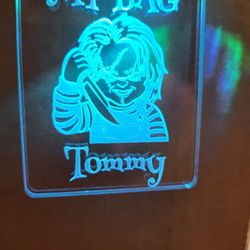 Personalized Custom Name Badge, Luggage Tag. Keychain 