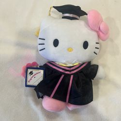 Graduate Hello kitty Plush