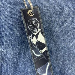 Black Power Ranger 5 Inch Keychain 