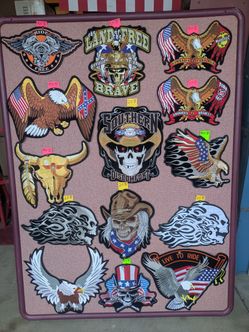 Vintage Patches Small and Large