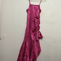 Vintage Womens pink Slip Maxi Dress SizeS 