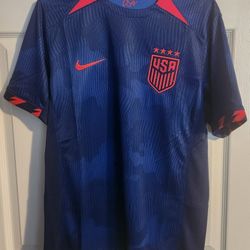 Nike, USA USMNT Soccer 2023 4 stars, blue , medium