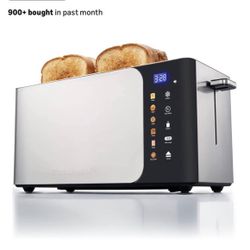 Elite Gourmet ECT5924D SmartToast Digital Long Slot 4 Slice
