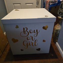 Gender Reveal Box