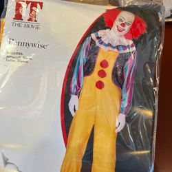 Pennywise The Clown Costume Size S/M