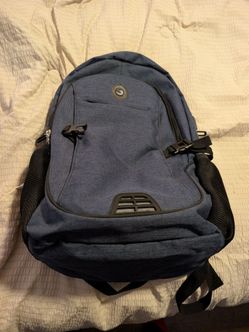 Shhradoo Blue Backpack: Never used: many compartments