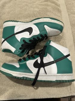 High Top Green Dunks 7Y  $30