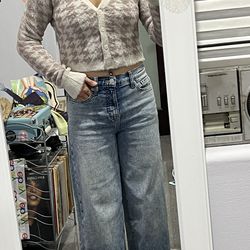Aéropostale Cropped Cardigan - Excellent Condition