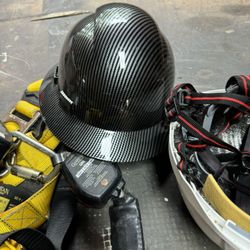Harness & Hard hats 