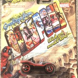 Mattel Hot Wheels Pop Culture Marvel Deadpool Spider-Mobile Dead-Buggy