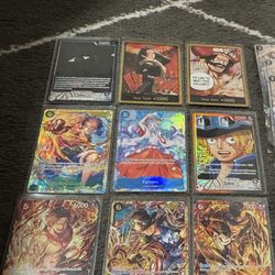 One Piece Boa Hancock ( Gold Don ) , Imu (Alt Art) & several other cards