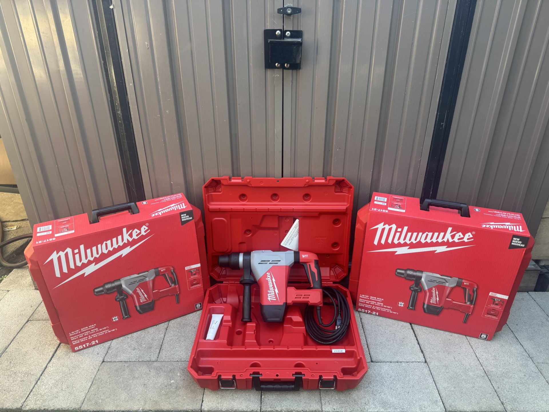 Milwaukee 1-9/16” SDS MAX Rotary Hammer Model 5517-21