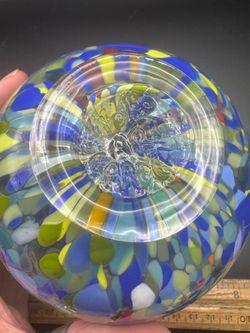 Glass float