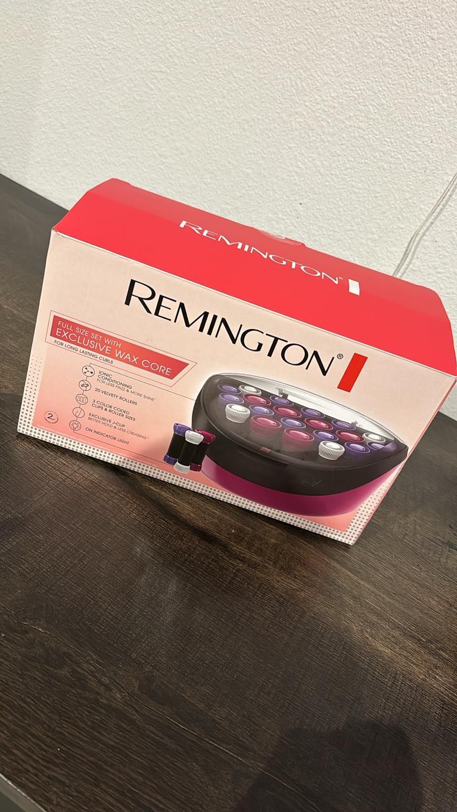 Remington Full Size Curlers with Wax Core