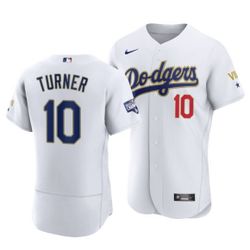 Los Angeles Dodgers Opening Day Gold #10 Justin Turner $85