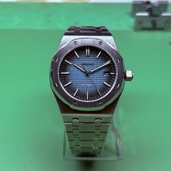 Seiko MOD Seikoak Steel Blue Ocean Custom Built Watch