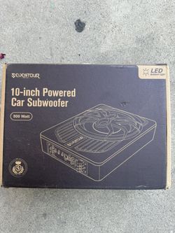 New Low Profile 10in Powered Sub